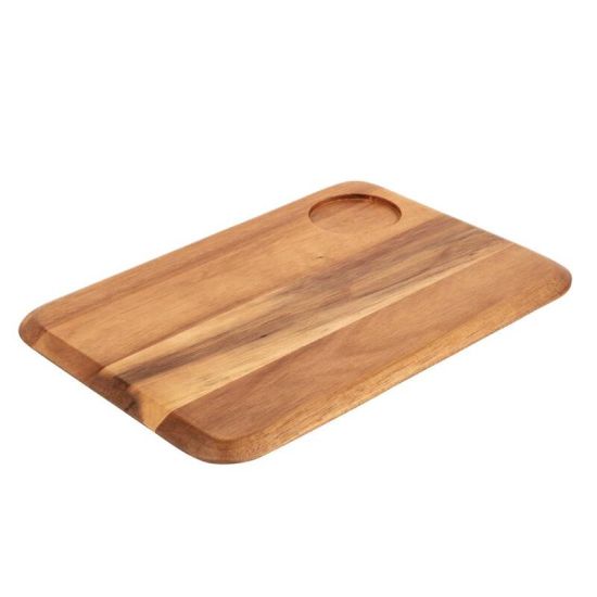 Rounded Acacia Presentation Board URO DP156 Rounded Acacia Presentation Board URO DP156
