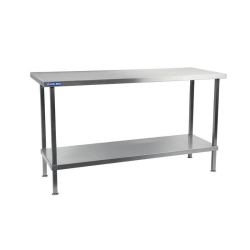 Holmes Stainless Steel Centre Table 1800mm Holmes Stainless Steel Centre Table 1800mm