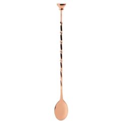 Olympia Cocktail Mixing Spoon Copper