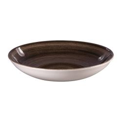 Churchill Stonecast Patina Coupe Bowls Black 248mm (Pack Of 12) Churchill Stonecast Patina Coupe Bowls Black 248mm (Pack Of 12)