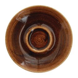 Churchill Monochrome Cappuccino Saucer Vintage Copper 158ml (Pack Of 12) Churchill Monochrome Cappuccino Saucer Vintage Copper 158ml (Pack Of 12)