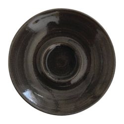 Churchill Monochrome Espresso Saucer Iron Black 114mm (Pack Of 12) Churchill Monochrome Espresso Saucer Iron Black 114mm (Pack Of 12)