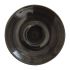 Churchill Monochrome Espresso Saucer Iron Black 114mm (Pack Of 12)