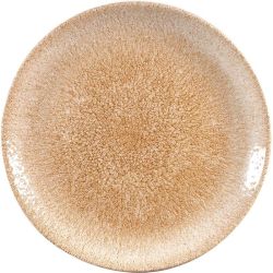 Churchill Studio Prints Raku Coupe Plate Garnet Orange 260mm (Pack Of 12)