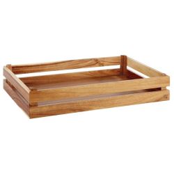 APS Superbox Buffet Crate Acacia GN1/1 APS Superbox Buffet Crate Acacia GN1/1