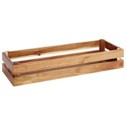 APS Superbox Buffet Crate Acacia GN2/4 APS Superbox Buffet Crate Acacia GN2/4