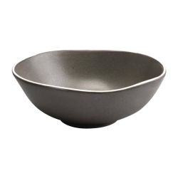 Olympia Chia Deep Bowls Charcoal 210mm (Pack Of 6)