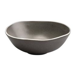 Olympia Chia Small Bowls Charcoal 155mm (Pack Of 6) Olympia Chia Small Bowls Charcoal 155mm (Pack Of 6)