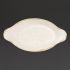 Churchill Stonecast Oval Eared Dishes Barley White 205mm (Pack Of 6)