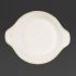 Churchill Stonecast Round Eared Dishes Barley White 215mm (Pack Of 6)
