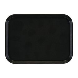 Cambro EpicTread Fibreglass Rectangular Non-Slip Tray Black 350mm Cambro EpicTread Fibreglass Rectangular Non-Slip Tray Black 350mm
