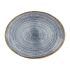 Churchill Studio Prints Homespun Oval Coupe Plates Slate Blue 270mm (Pack Of 12)