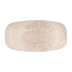 Churchill Studio Prints Raku Rectangular Plates Agate Grey 298mm (Pack Of 12)