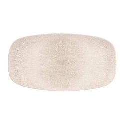 Churchill Studio Prints Raku Rectangular Plates Agate Grey 355mm (Pack Of 6)