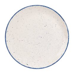Churchill Stonecast Hints Coupe Plates Indigo Blue 288mm (Pack Of 12)