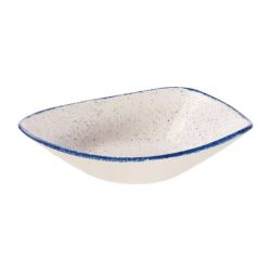Churchill Stonecast Hints Triangle Bowls Indigo Blue 235mm (Pack Of 12) Churchill Stonecast Hints Triangle Bowls Indigo Blue 235mm (Pack Of 12)
