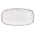 Churchill Stonecast Hints Oblong Plates Indigo Blue 355mm (Pack Of 6)