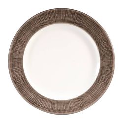 Churchill Bamboo Footed Plates Dusk 276mm (Pack Of 12)
