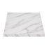 Bolero Pre-drilled Square Table Top 600mm Marble Effect