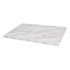 Bolero Pre-drilled Rectangular Table Top Marble Effect
