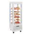 Roller Grill Display Fridge With Fixed Shelves White