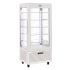 Roller Grill Display Fridge With Fixed Shelves White