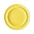 Olympia Heritage Raised Rim Plates Yellow 203mm (Pack Of 4)