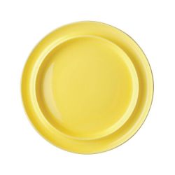 Olympia Heritage Raised Rim Plates Yellow 253mm (Pack Of 4) Olympia Heritage Raised Rim Plates Yellow 253mm (Pack Of 4)