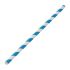 Utopia Biodegradable Paper Straws Blue Stripes (Pack Of 250)