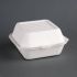 Fiesta Green Compostable Bagasse Burger Boxes 153mm (Pack Of 500)