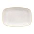 Churchill Stonecast Rectangular Plates Barley White 199 X 300mm