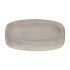 Churchill Stonecast Rectangular Plates Peppercorn Grey 127 X 269mm