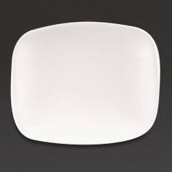 Churchill X Squared Oblong Plates White 126 X 154mm (Pack Of 12) Churchill X Squared Oblong Plates White 126 X 154mm (Pack Of 12)