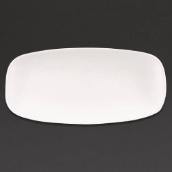 Churchill X Squared Oblong Plates White 127 X 269mm (Pack Of 12) Churchill X Squared Oblong Plates White 127 X 269mm (Pack Of 12)
