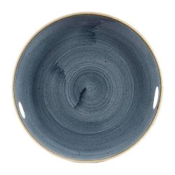 Churchill Stonecast Coupe Plates Blueberry 217mm (Pack Of 12)