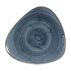 Churchill Stonecast Triangular Plates Blueberry 311mm (Pack Of 6)