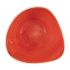 Churchill Stonecast Triangular Bowls Berry Red 185mm (Pack Of 12)