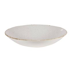 Churchill Stonecast Coupe Bowls Barley White 385mm (Pack Of 4) Churchill Stonecast Coupe Bowls Barley White 385mm (Pack Of 4)