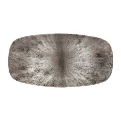 Churchill Studio Prints Stone Rectangular Plates Quartz Black 153 X 298mm