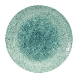Churchill Studio Prints Raku Coupe Plates Jade Green 260mm (Pack Of 12)