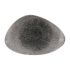 Churchill Studio Prints Raku Triangular Plates Quartz Black 300mm (Pack Of 6)