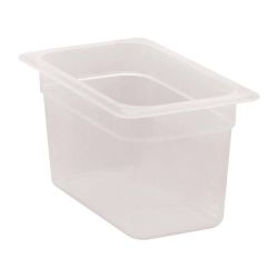 Cambro Polypropylene 1/4 Gastronorm Food Pan 150mm