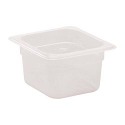 Cambro Polypropylene 1/6 Gastronorm Food Pan 100mm