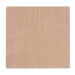 Vegware Compostable Unbleached Cocktail Napkins 240mm (Pack Of 4000) Vegware Compostable Unbleached Cocktail Napkins 240mm (Pack Of 4000)
