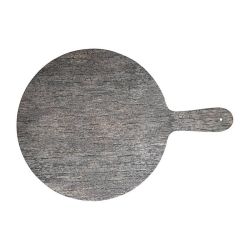 Churchill Alchemy Buffet Handled Melamine Round Paddle Boards Distressed Wood 450mm Churchill Alchemy Buffet Handled Melamine Round Paddle Boards Distressed Wood 450mm