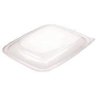 Fastpac Large Rectangular Food Container Lids 1350ml / 48oz (Pack Of 150)