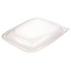 Fastpac Large Rectangular Food Container Lids 1350ml / 48oz (Pack Of 150)