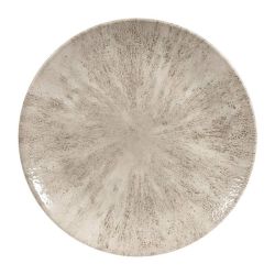 Churchill Studio Prints Stone Coupe Plates Agate Grey 260mm (Pack Of 12)