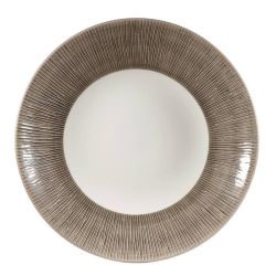 Churchill Bamboo Deep Round Coupe Plates Dusk 255mm (Pack Of 12)