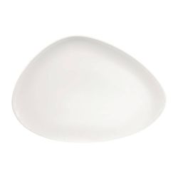 Churchill Chefs Plates Triangular Plates White 356mm (Pack Of 6) Churchill Chefs Plates Triangular Plates White 356mm (Pack Of 6)